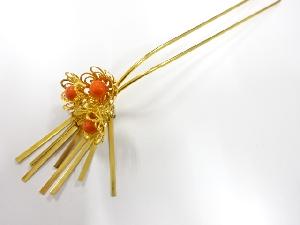 アンティーク　びらびら簪